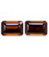12.34 cts Natural Hessonite Garnet (Gomedh) - Earring Pair