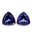 3.33 cts Natural Tanzanite - Earring Pair