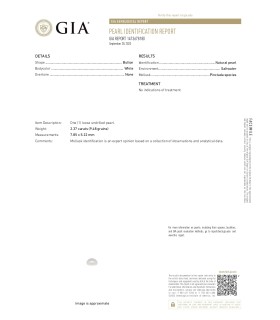 3.17 cts Cultured Pearl (Moti)