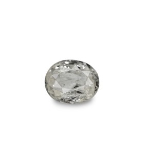 3.19 cts Unheated Natural White Sapphire (White Pukhraj)