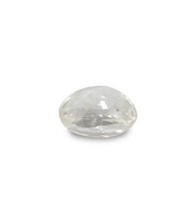 3.19 cts Unheated Natural White Sapphire - White Pukhraj (SKU:90080173)