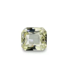 4.03 cts Unheated Natural White Sapphire (White Pukhraj)