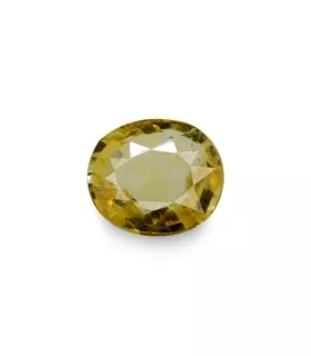 4.98 cts Unheated Natural Yellow Sapphire (Pukhraj)
