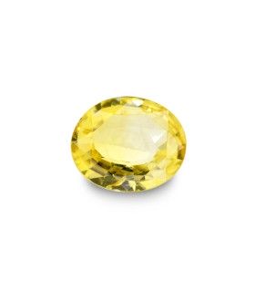 3.34 cts Natural Yellow Sapphire (Pukhraj)