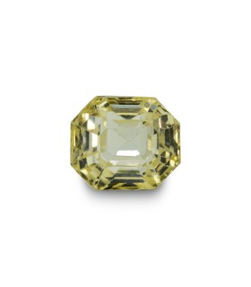 3.47 cts Unheated Natural White Sapphire (White Pukhraj)