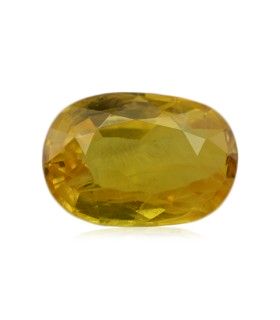 2.52 cts Natural Yellow Sapphire (Pukhraj)