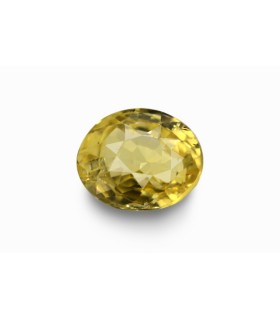 2.22 cts Unheated Natural Yellow Sapphire (Pukhraj)