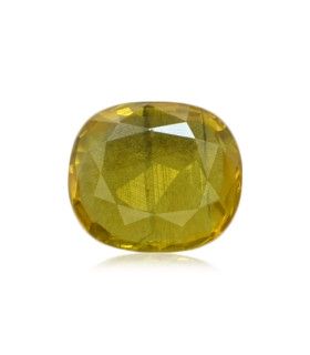 1.67 cts Natural Yellow Sapphire (Pukhraj)