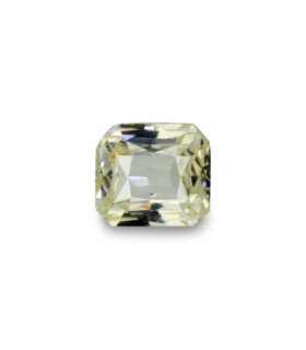 4.03 cts Unheated Natural White Sapphire (White Pukhraj)