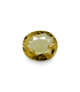 4.98 cts Unheated Natural Yellow Sapphire (Pukhraj)