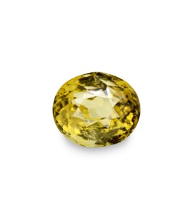 2.21 cts Unheated Natural Yellow Sapphire (Pukhraj)