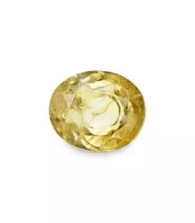 5.49 cts Unheated Natural Yellow Sapphire (Pukhraj)
