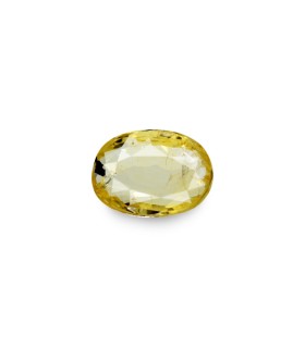 3 cts Unheated Natural Yellow Sapphire (Pukhraj)