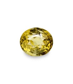 2.21 cts Unheated Natural Yellow Sapphire (Pukhraj)