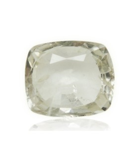 3.26 cts Unheated Natural White Sapphire (White Pukhraj)