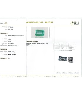 2.92 cts Natural Emerald - Panna (SKU:90121128)