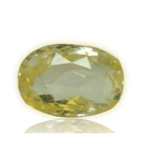 4.59 cts Unheated Natural Yellow Sapphire - Pukhraj (SKU:90004391)