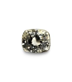 2.05 cts Unheated Natural White Sapphire (White Pukhraj)