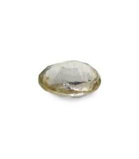 3.26 cts Unheated Natural White Sapphire - White Pukhraj (SKU:90129643)