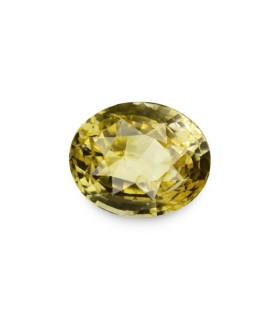 3.07 cts Unheated Natural Yellow Sapphire (Pukhraj)