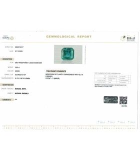 3.95 cts Natural Emerald - Panna (SKU:90126130)