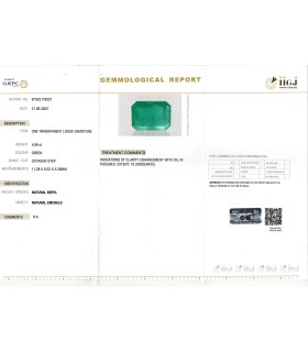 4.06 cts Natural Emerald - Panna (SKU:90133671)