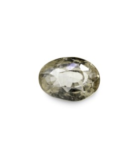 3.26 cts Unheated Natural White Sapphire (White Pukhraj)