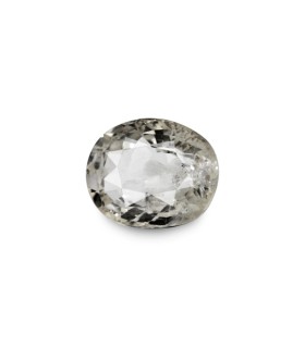 3.04 cts Unheated Natural White Sapphire (White Pukhraj)