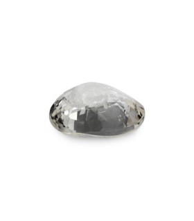 3.04 cts Unheated Natural White Sapphire - White Pukhraj (SKU:90129704)