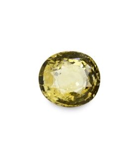 3.55 cts Unheated Natural Yellow Sapphire (Pukhraj)