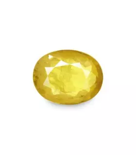 6.07 cts Natural Yellow Sapphire (Pukhraj)