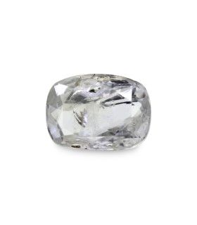 3.88 cts Unheated Natural White Sapphire (White Pukhraj)