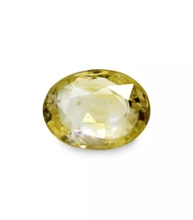 7.65 cts Unheated Natural Yellow Sapphire (Pukhraj)