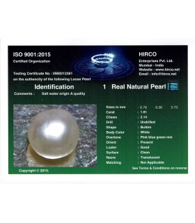 1.81 cts Natural Pearl - Moti (SKU:90140297)