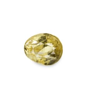 3.06 cts Unheated Natural Yellow Sapphire (Pukhraj)