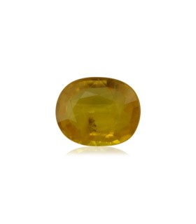 3.47 cts Natural Yellow Sapphire (Pukhraj)