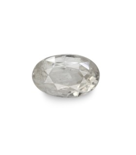 2.33 cts Natural White Sapphire (White Pukhraj)