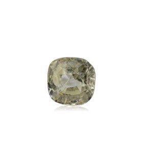 2.85 cts Unheated Natural White Sapphire (White Pukhraj)