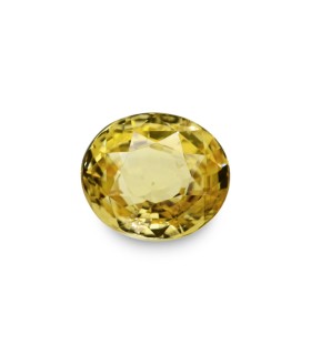 3.53 cts Unheated Natural Yellow Sapphire (Pukhraj)