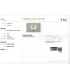 3.45 cts Unheated Natural White Sapphire - White Pukhraj (SKU:90148958)