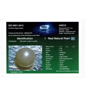 .76 ct Natural Pearl - Moti (SKU:90140563)