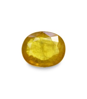 4.92 cts Natural Yellow Sapphire (Pukhraj)