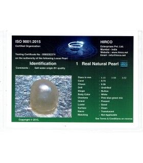 .74 ct Natural Pearl - Moti (SKU:90140877)