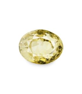 3.07 cts Unheated Natural Yellow Sapphire (Pukhraj)