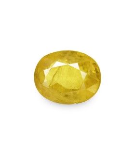 6.66 cts Natural Yellow Sapphire (Pukhraj)