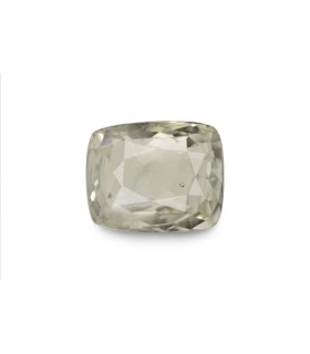 2.31 cts Unheated Natural White Sapphire (White Pukhraj)