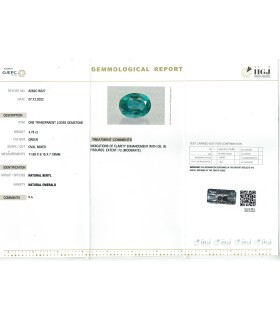 4.78 cts Natural Emerald - Panna (SKU:90147203)