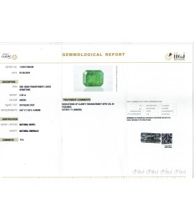 2.3 cts Natural Emerald - Panna (SKU:90147531)