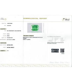 2.26 cts Natural Emerald - Panna (SKU:90153365)