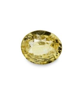 3.53 cts Unheated Natural Yellow Sapphire (Pukhraj)